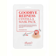 Benton - Masque Au revoir Rougeurs et Acné à la Centella Asiatica pour peau acnéique, rougeurs et imperfections