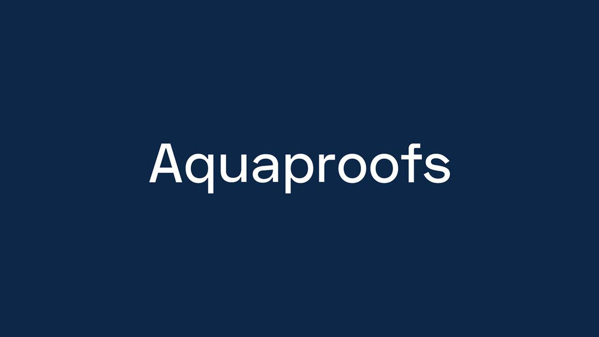 Aquaproofs