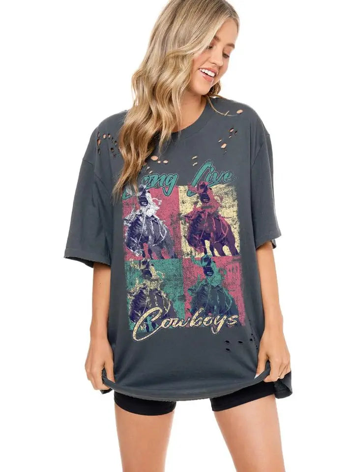 Zutter Long Live Cowboys Tee