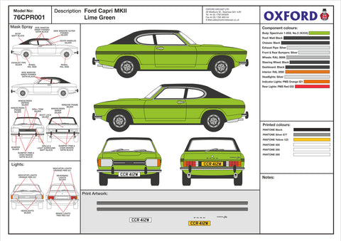 76CPR001 Design Cell Oxford Diecast