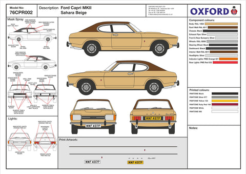 76CPR002 Design Cell Oxford Diecast