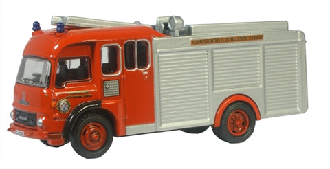 76FIRE001 Oxford Diecast Fire Engine