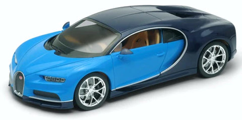 Bugatti Model Cars blue Chiron