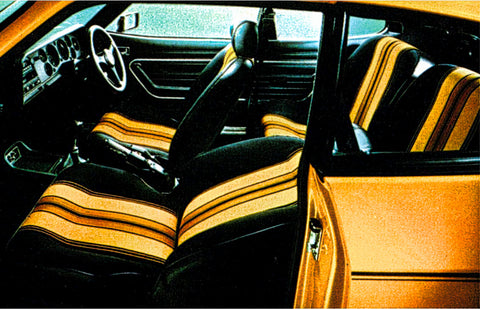Ford Capri S MK2 Interior - very subtle !