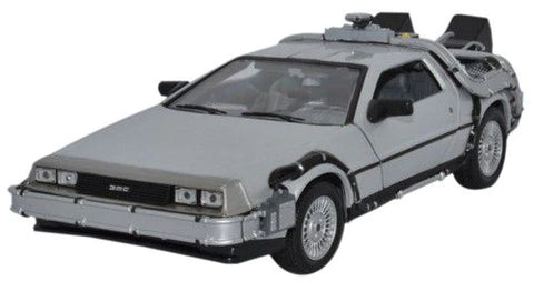 DeLorean Time Machine Model Car from the 1st film