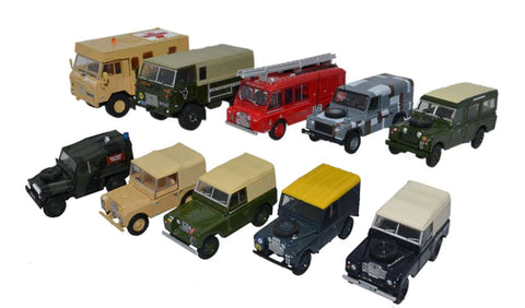Diecast Car Sets Military Collection