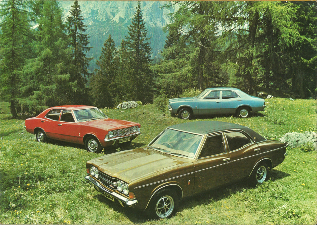 Cortina Brochure and Taffs memories