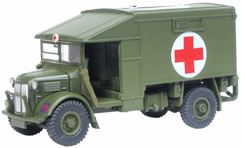 Model of the 51st Highland Division 1944 Austin K2 Ambulance by Oxford at 1-76 scale