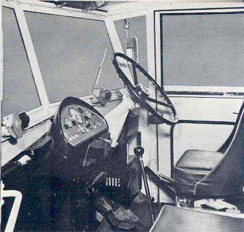 AEC 690 Cab Interior