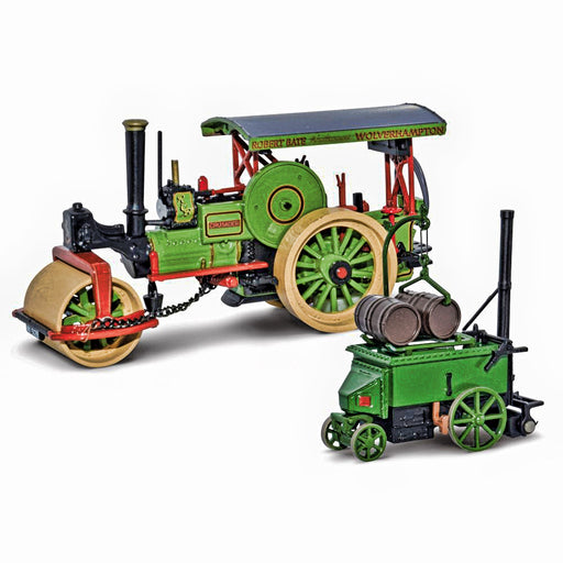 Oxford Diecast Fowler BB1 Plough No15222 and Living Wagon