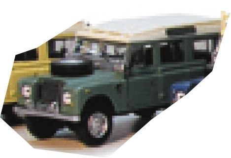 Cararama Land Rover Green Station - 1:43 Scale CR038