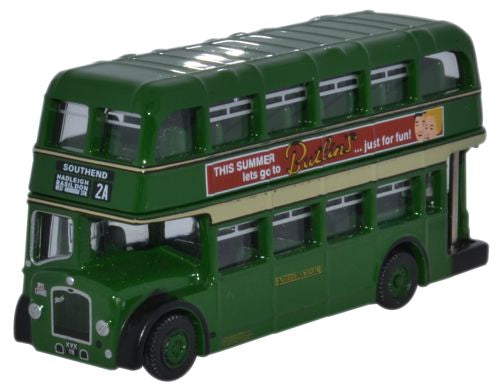 Blue White Bus Scale Model Southend Corporation Toy 3 -  Portugal