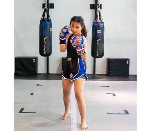 muay thai boxing gloves shorts infightstyle danger
