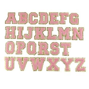 Personalize It Bags - Light Pink Iron On Letters