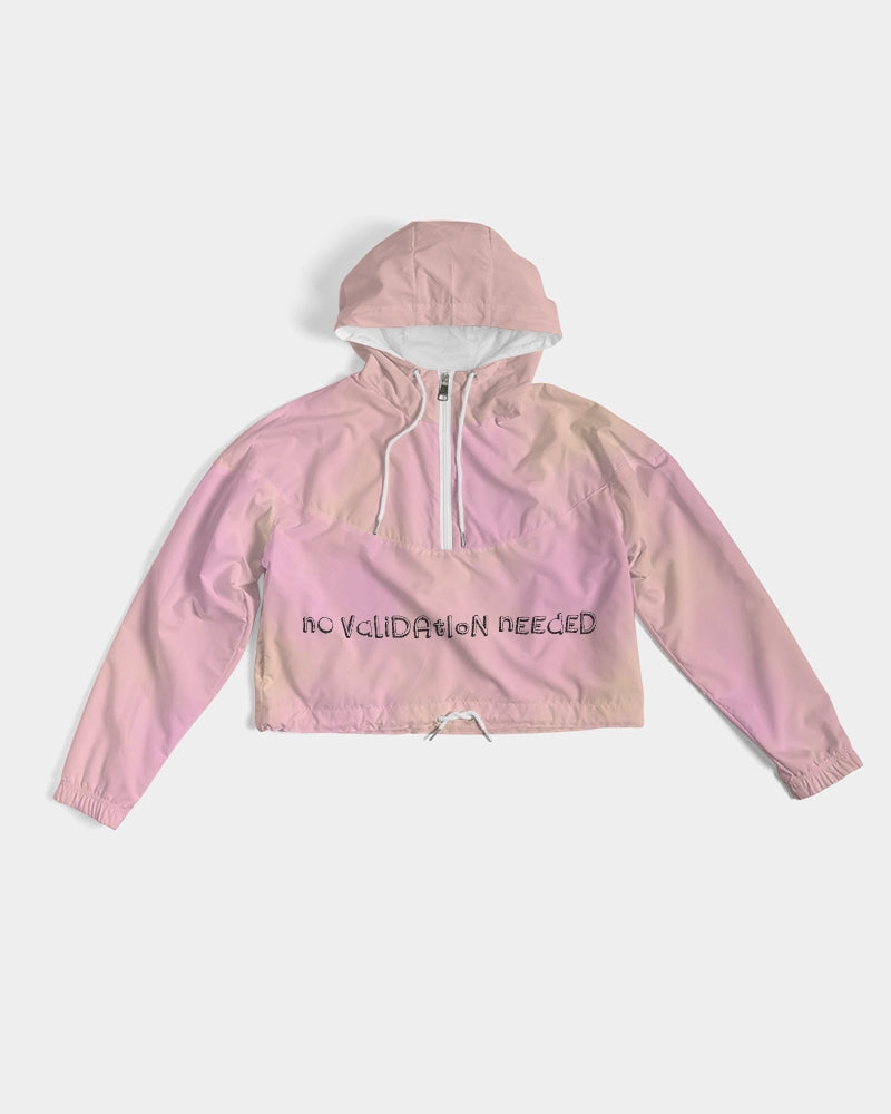 LOVE KILLS (Women's cropped windbreaker) – ATFLcloth