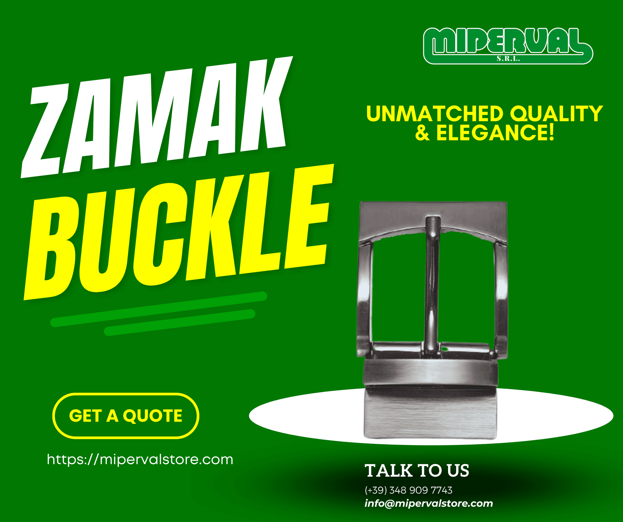 Belt Buckle - zamak R-0753-45/35