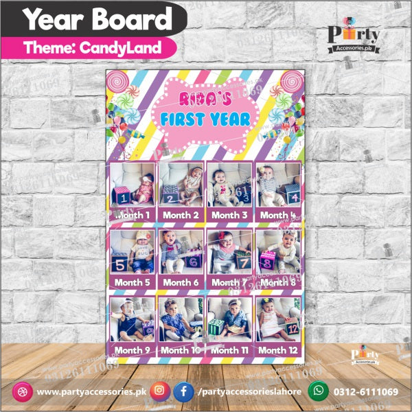 candy land board customized