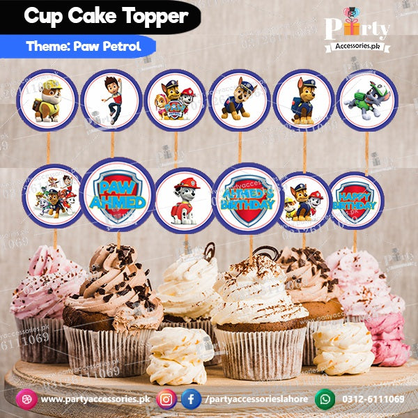 paw patrol muffins set