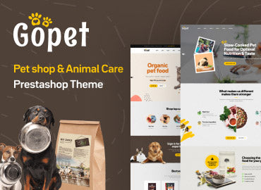 Leo Gopet - Pet Shop & Animal Care Prestashop Theme