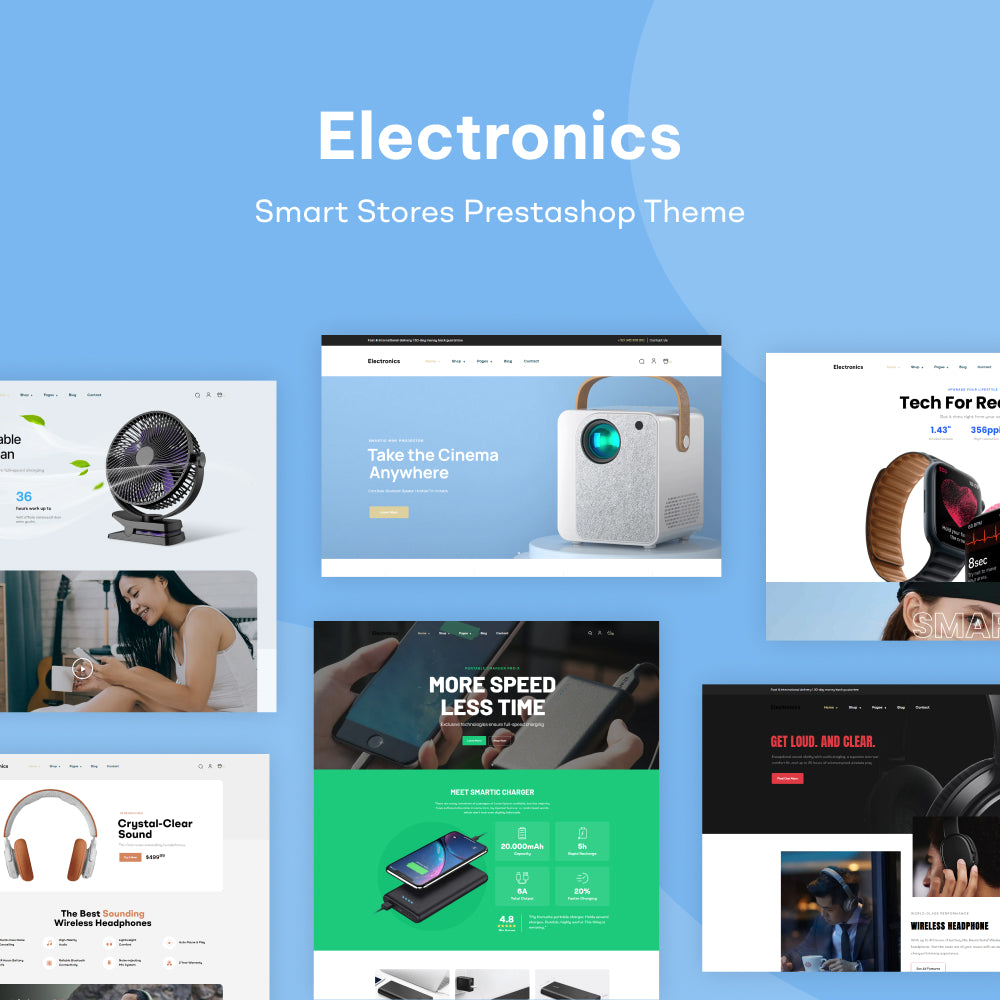 Leo Electronics Elementor - Smart Stores Prestashop Theme