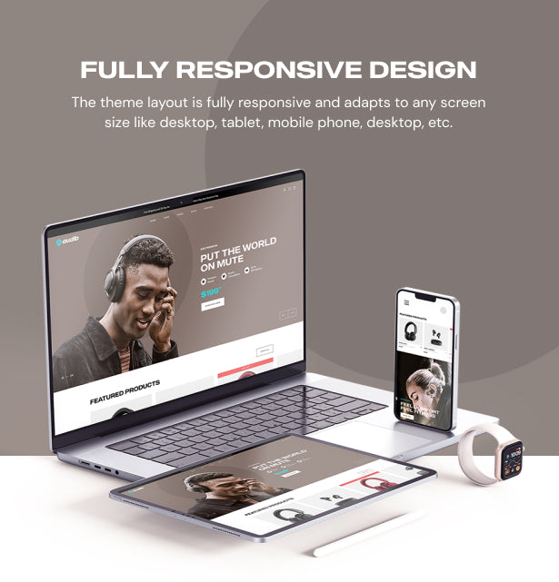 Fully responsive design