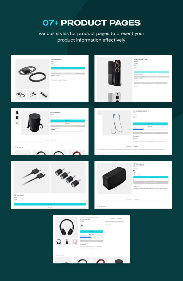 07+ product pages