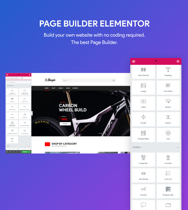 Powerful Elementor Page Builder - Intuitive Live Editor