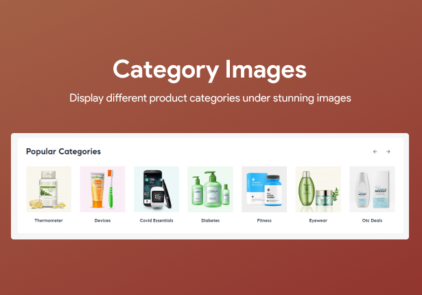 Stunning Category Images with a Carousel