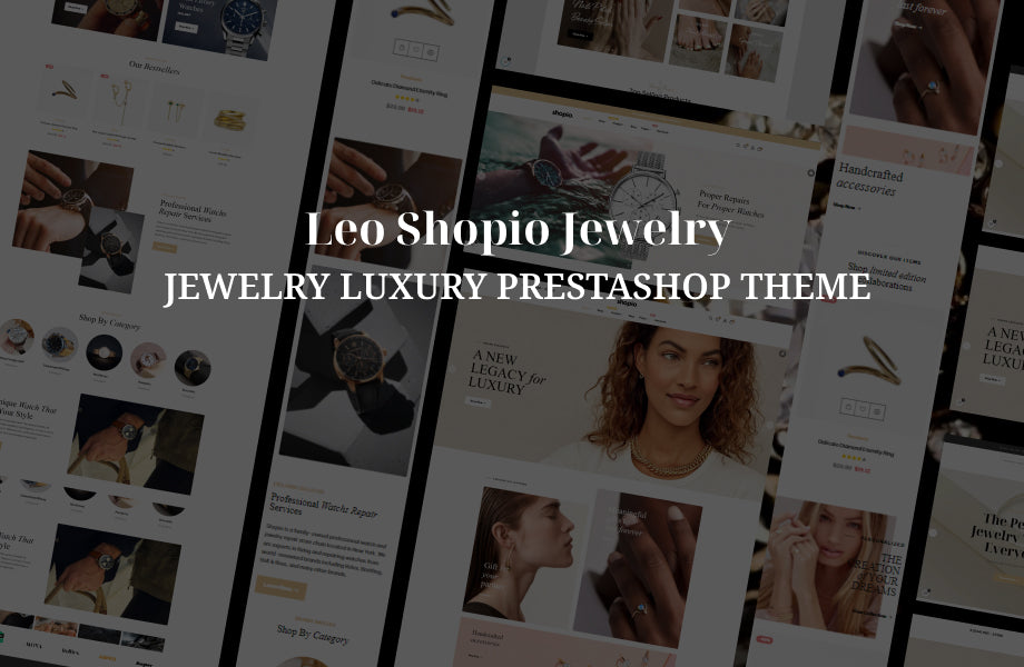 Leo Shopio Jewelry - Jewelry Luxury Prestashop Theme