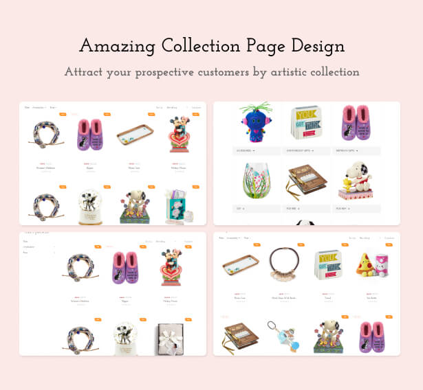Amazing Collection Page Design