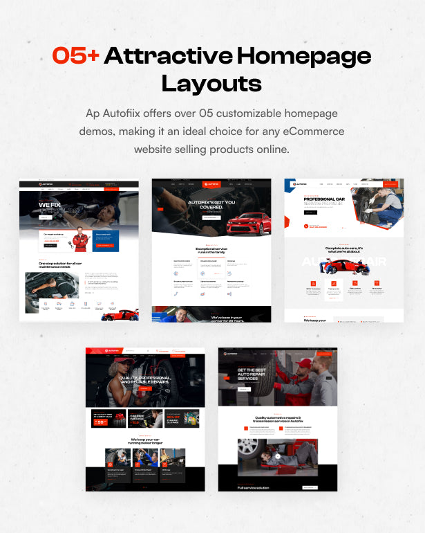 05+ Attractive Homepage Layouts