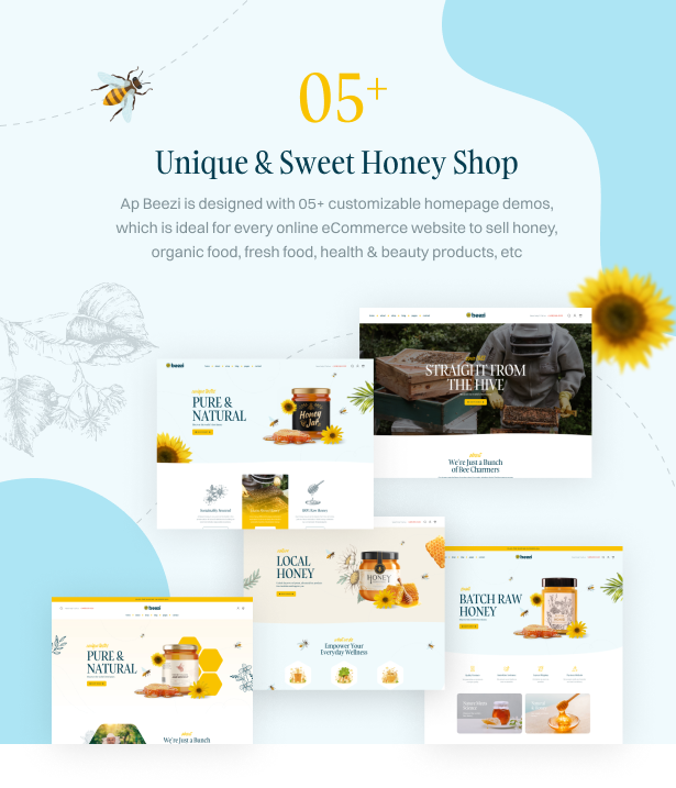 05+ Unique & Sweet Honey Shop