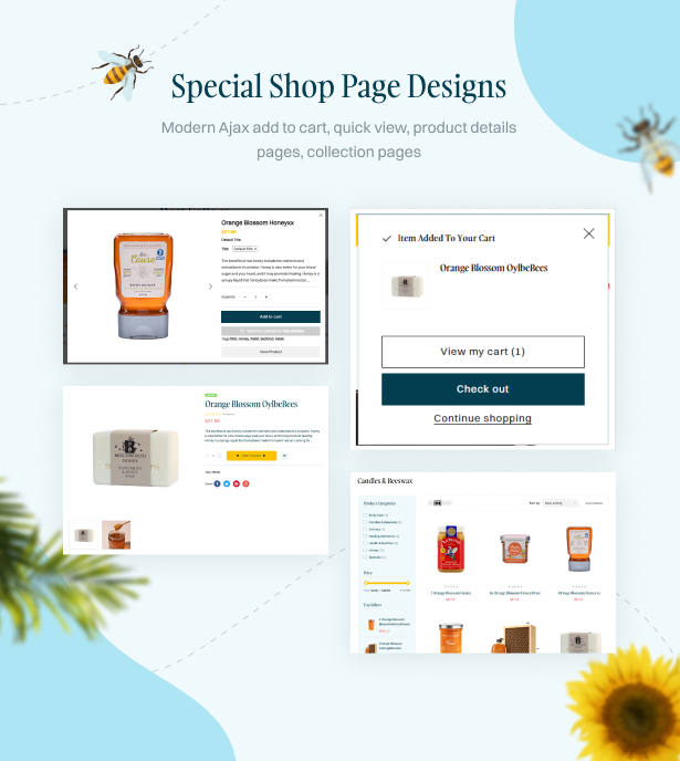 Special Shop Page Designs