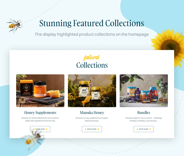 Stunning featured collections