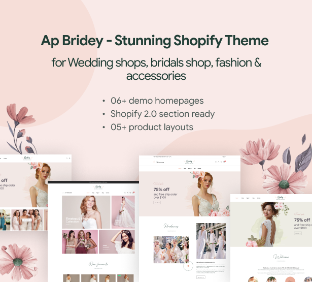 Ap Bridey - Stunning Shopify Theme
