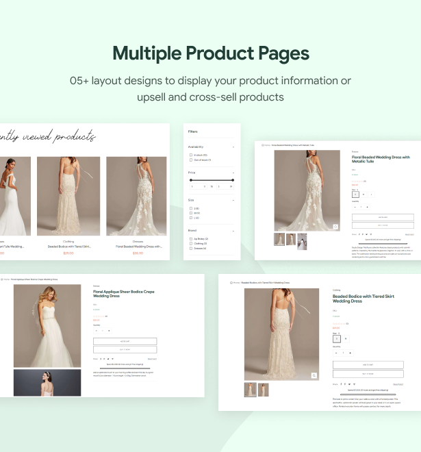 Multiple Product Pages 