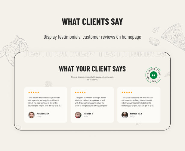 What clients say