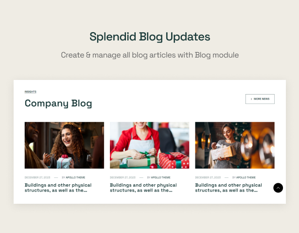 Splendid blog updates