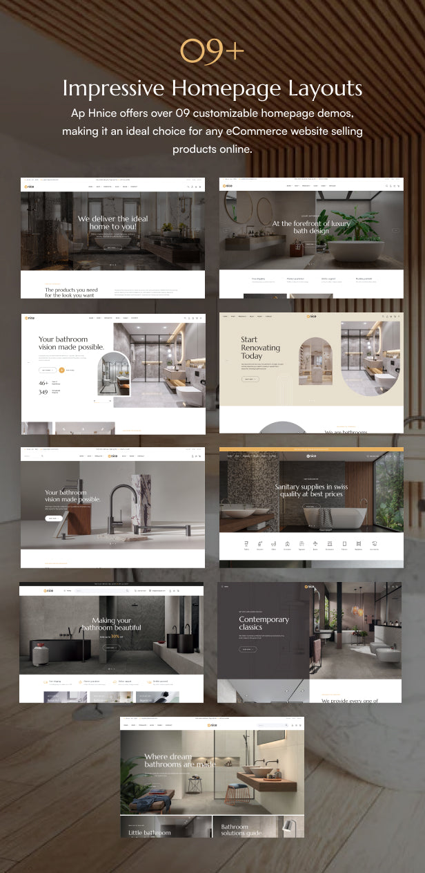 09+ Impressive Homepage Layouts