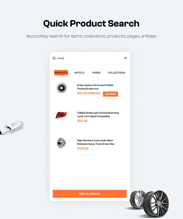Quick Product Search