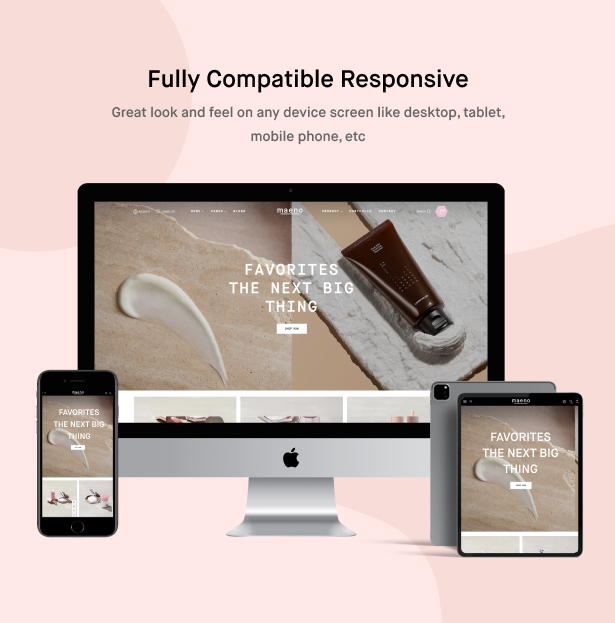 Fully compatible responsive  
