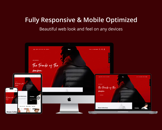 Fully Responsive & Mobile Optimized