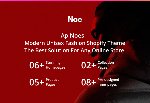 Ap Noes - Modern Unisex Fashion Shopify Theme
The Best Solution for any Online Store 