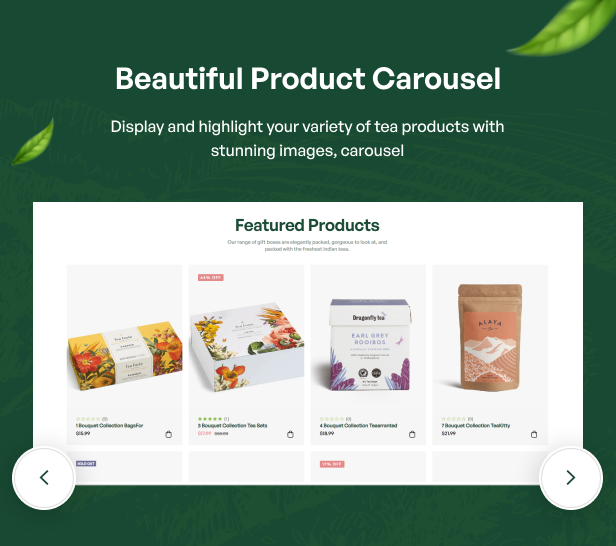 Beautiful Product Carousel