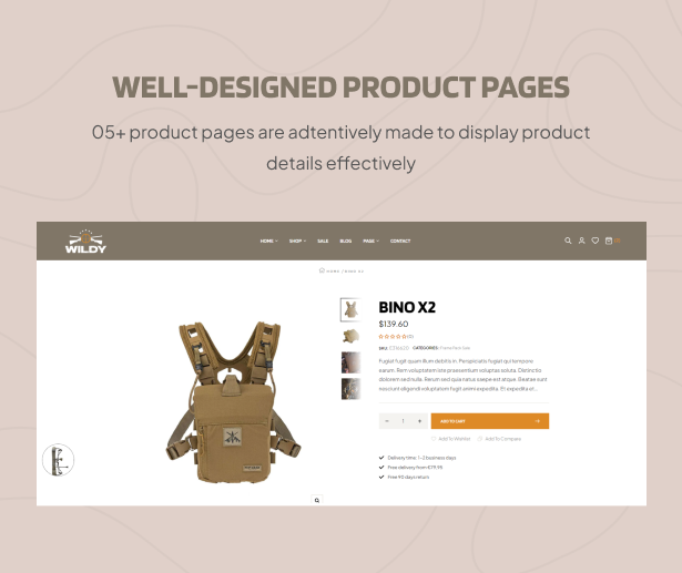 Well-designed Product Pages 