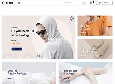 At Emma Fashion Store Prestashop Theme