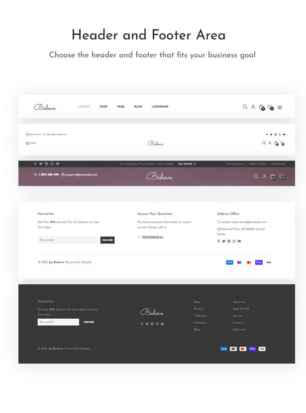 Bedove Wonderful Cosmetics & Spa Shopify Theme Features