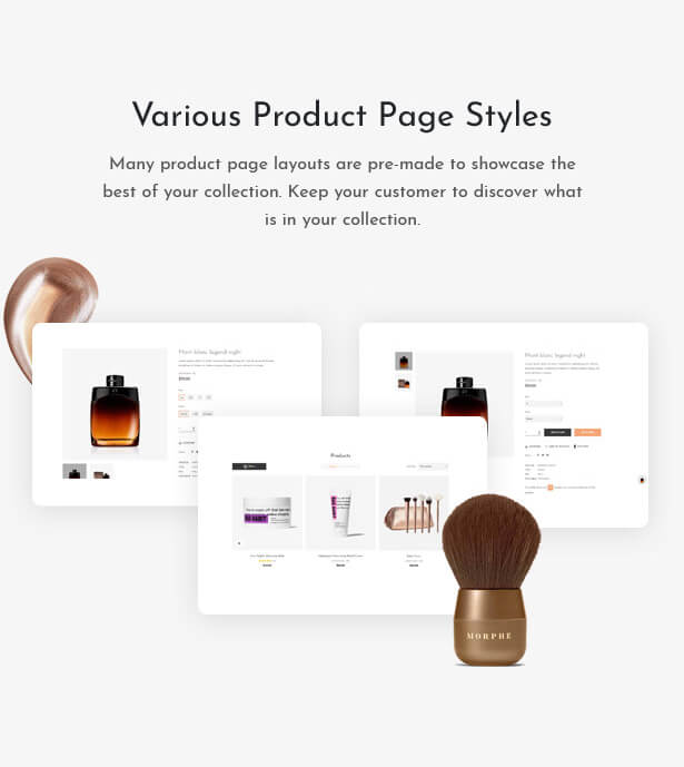 Bedove Wonderful Cosmetics & Spa Shopify Theme Features
