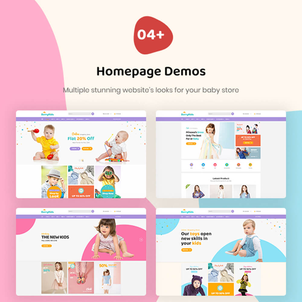 04+ Homepage Demos