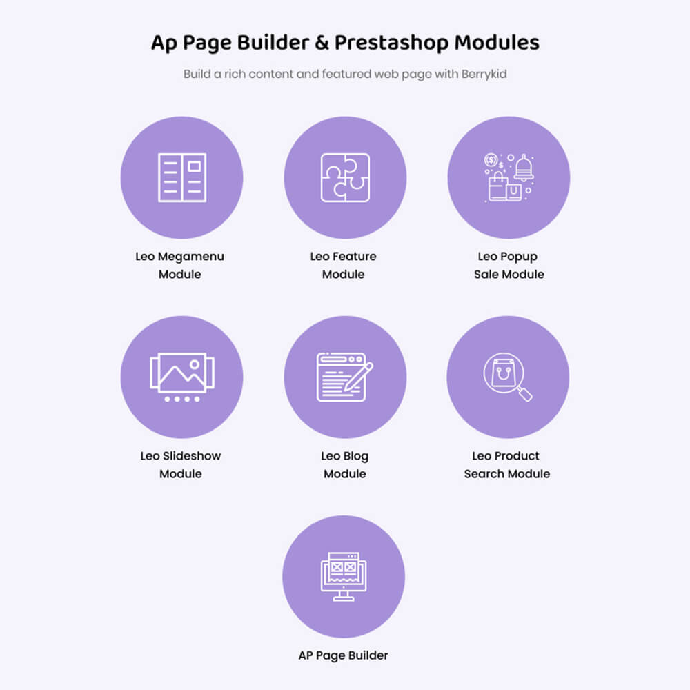 Ap Page Builder & Prestashop Modules
